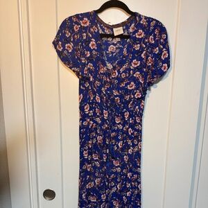 Women's Knox Rose Floral Blue Dress (Small)